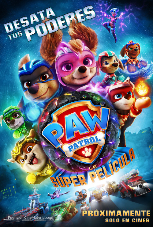 PAW Patrol: The Mighty Movie - Mexican Movie Poster