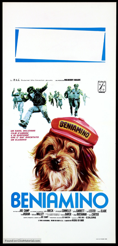 Benji - Italian Movie Poster