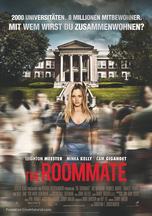 The Roommate - German Movie Poster