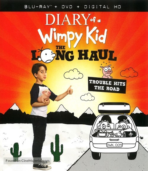 Diary of a Wimpy Kid: The Long Haul - Blu-Ray movie cover