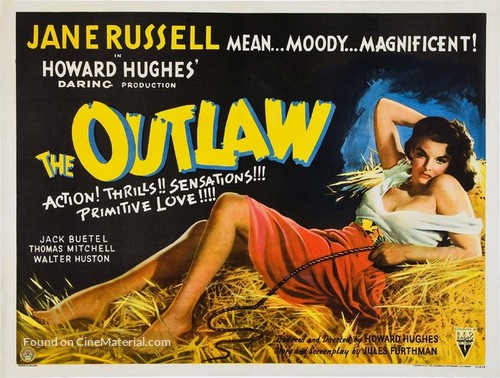 The Outlaw - British Movie Poster