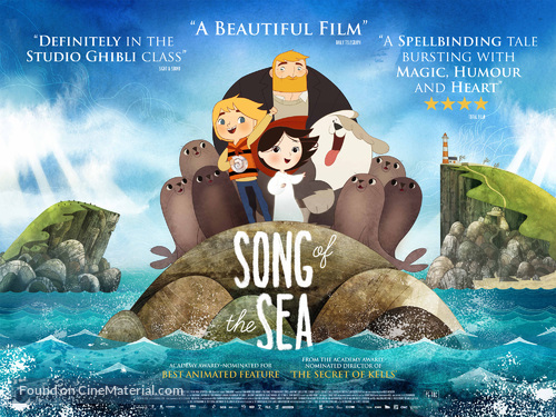 Song of the Sea - British Movie Poster