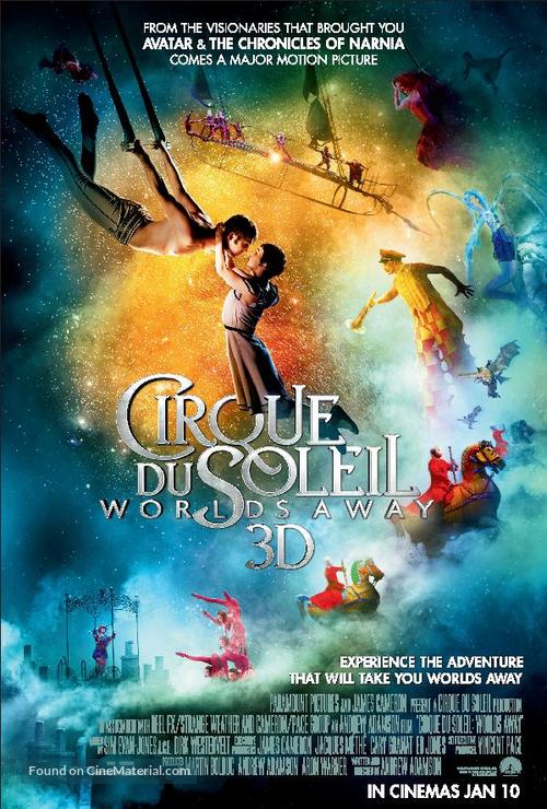 Cirque du Soleil: Worlds Away - Singaporean Movie Poster