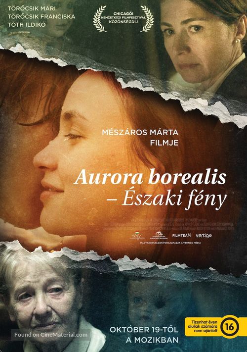 Aurora Borealis: &Eacute;szaki f&eacute;ny - Hungarian Movie Poster