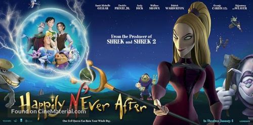 Happily N&#039;Ever After - British poster