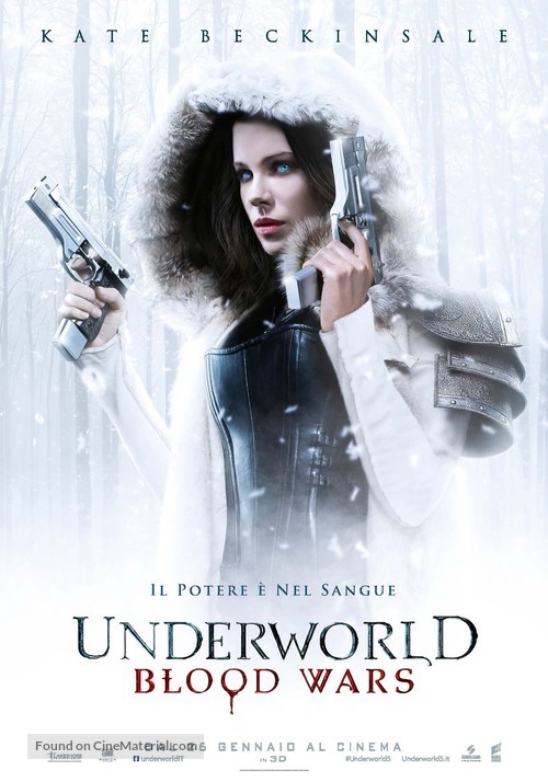 Underworld: Blood Wars - Italian Movie Poster