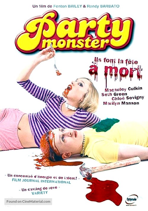 Party Monster - French Movie Cover