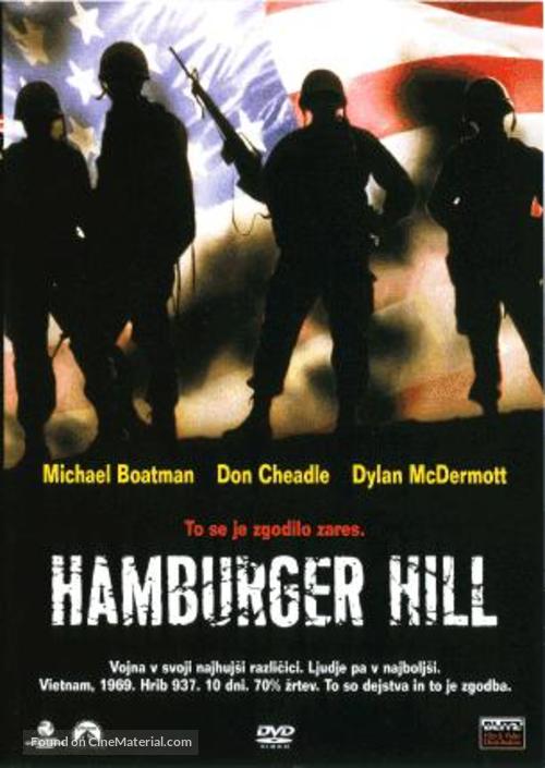Hamburger Hill - Slovak Movie Cover