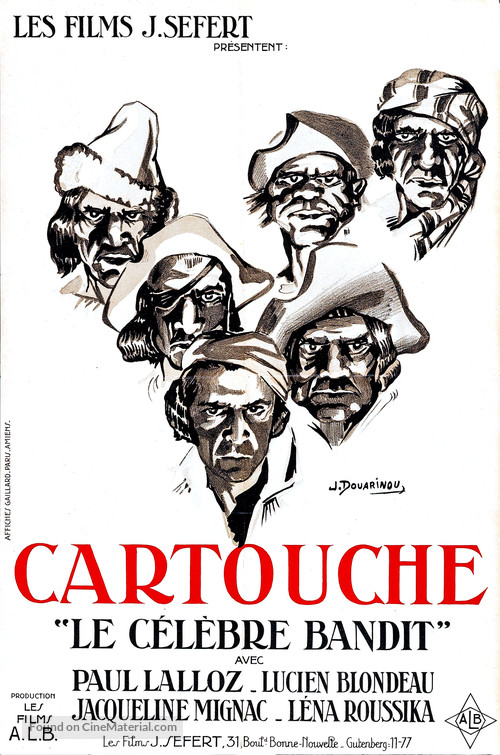Cartouche - French Movie Poster