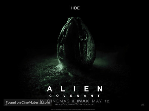 Alien: Covenant - British Movie Poster