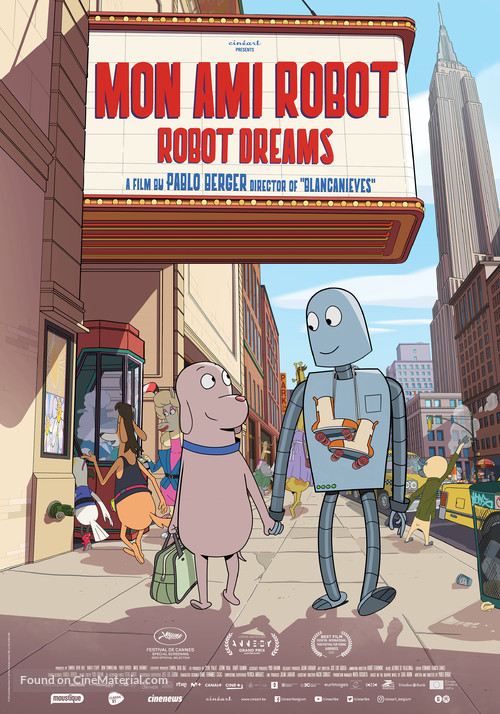 Robot Dreams - Belgian Movie Poster