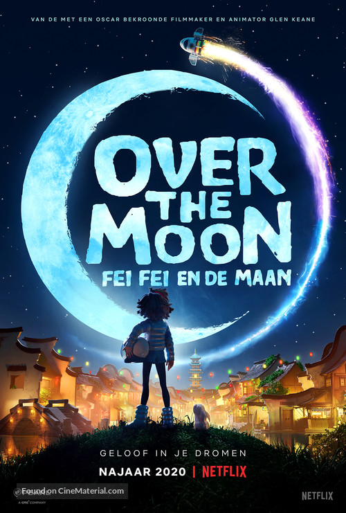 Over the Moon - Dutch Movie Poster