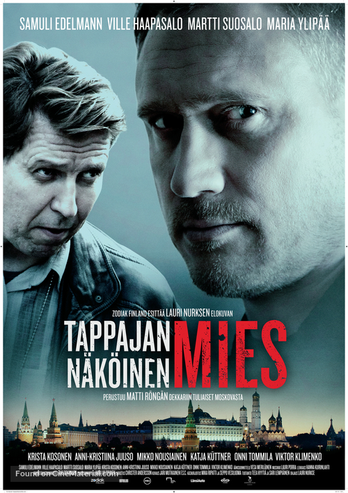 Tappajan n&auml;k&ouml;inen mies - Finnish Movie Poster