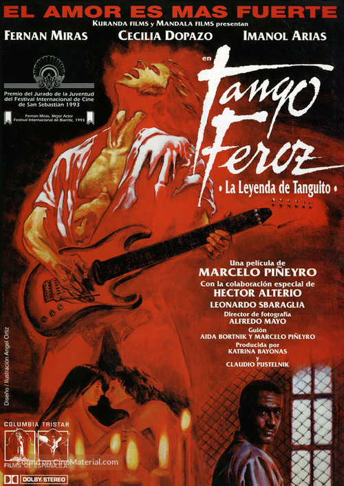 Tango feroz: la leyenda de Tanguito - Spanish Movie Poster