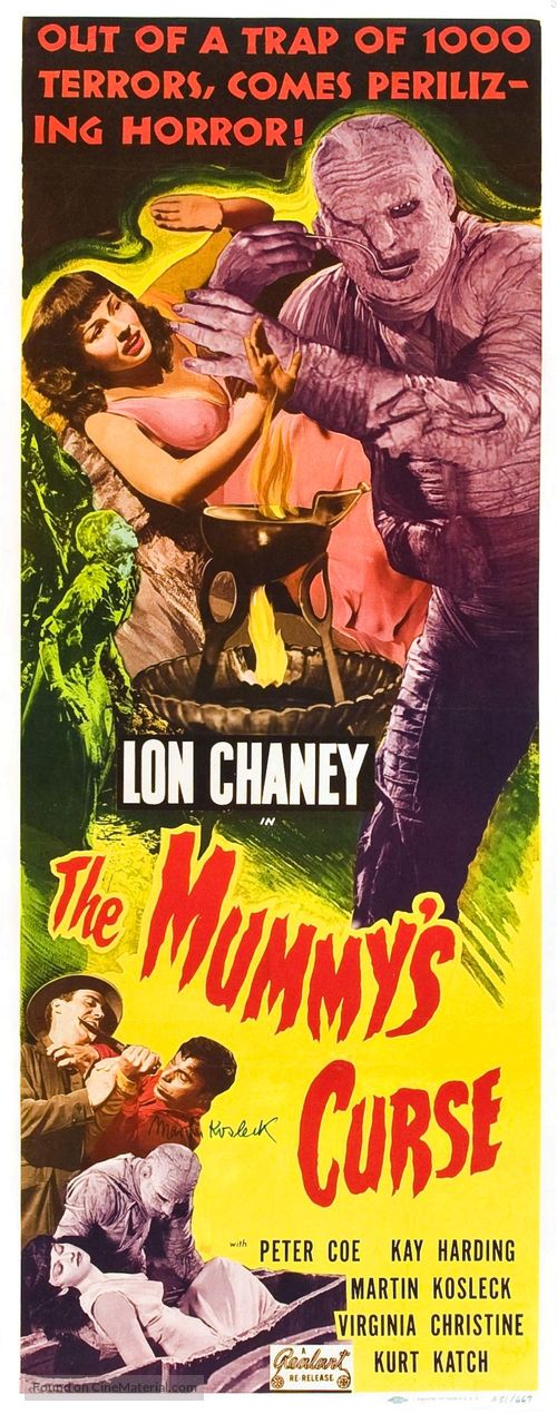 The Mummy&#039;s Curse - Movie Poster