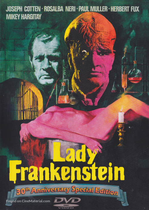 La figlia di Frankenstein - DVD movie cover