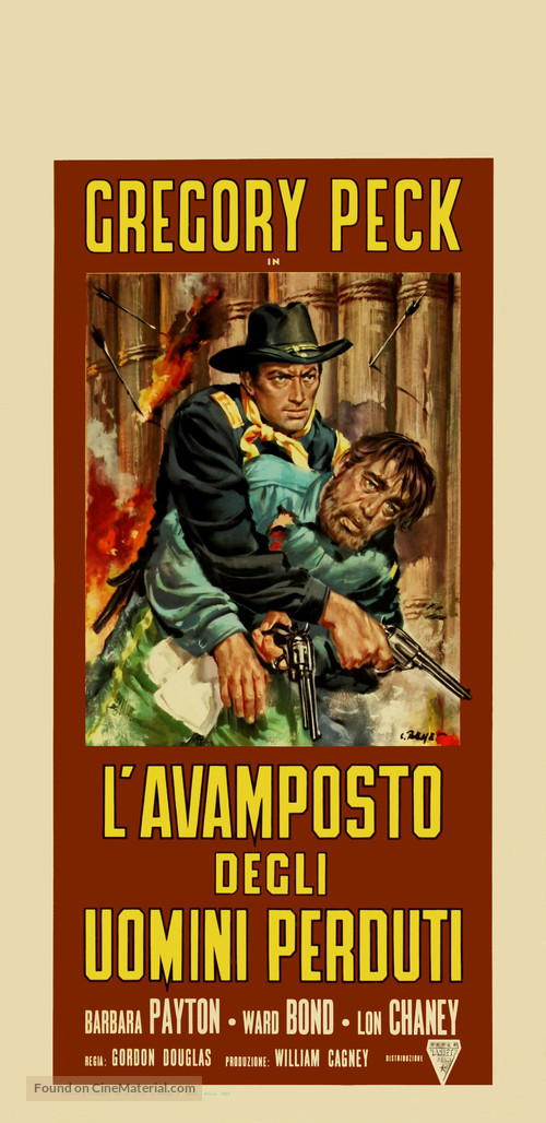 Only the Valiant - Italian Movie Poster