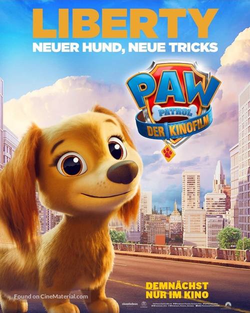 Paw Patrol: The Movie - German Movie Poster