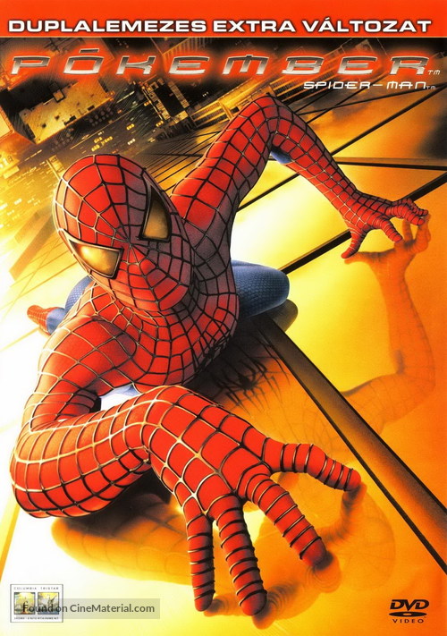 Spider-Man - Hungarian DVD movie cover