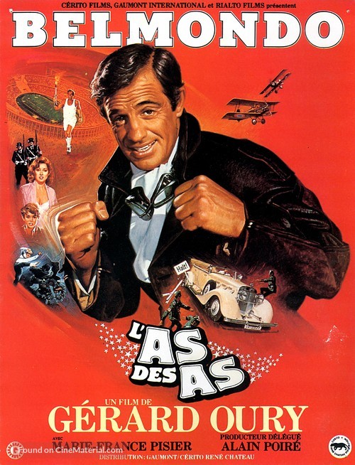 L&#039;as des as - French Movie Poster