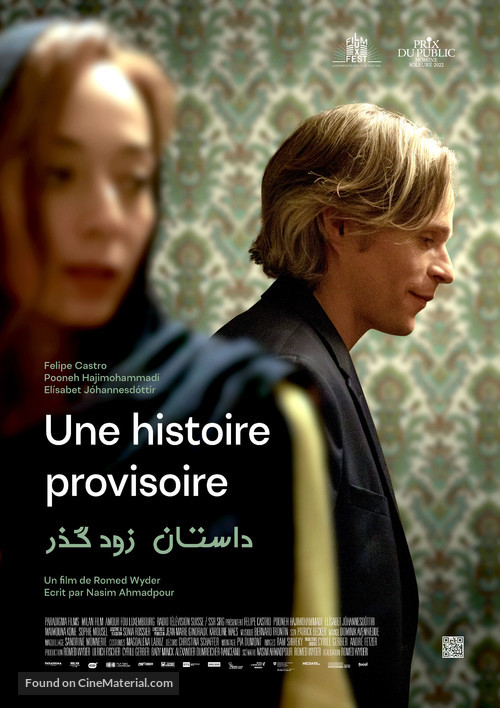 Une histoire provisoire - Swiss Movie Poster