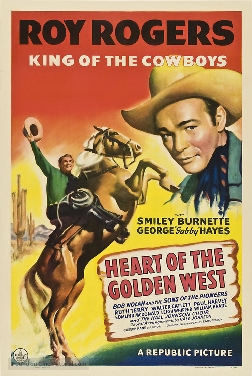 Heart of the Golden West - Movie Poster