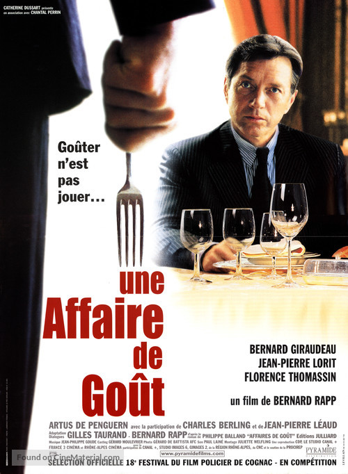 Une affaire de go&ucirc;t - French Movie Poster