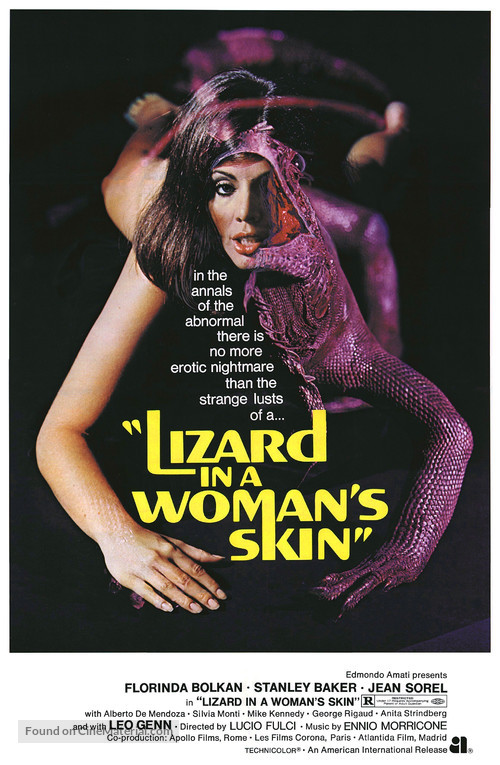 Una lucertola con la pelle di donna - Movie Poster