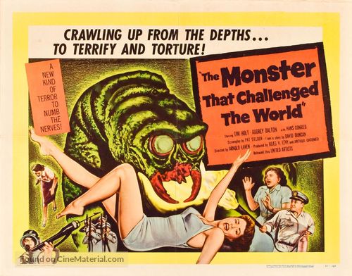 The Monster That Challenged the World - Movie Poster
