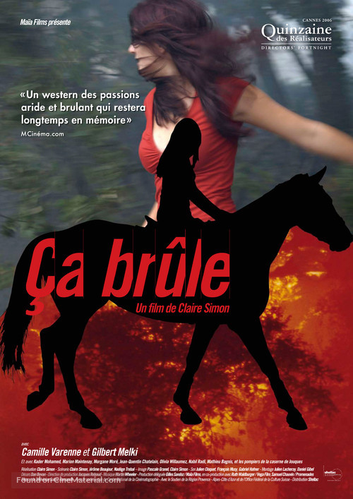 &Ccedil;a br&ucirc;le - French poster