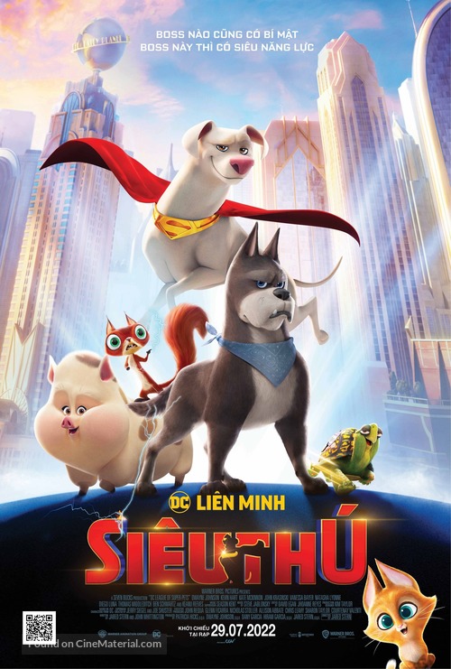 DC League of Super-Pets - Vietnamese Movie Poster