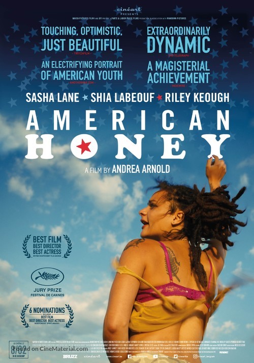 American Honey - Belgian Movie Poster