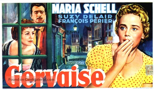 Gervaise - Belgian Movie Poster