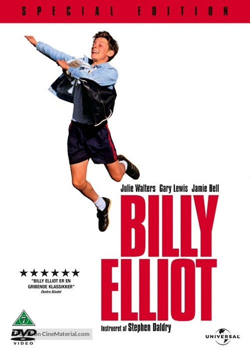 Billy Elliot - Danish DVD movie cover