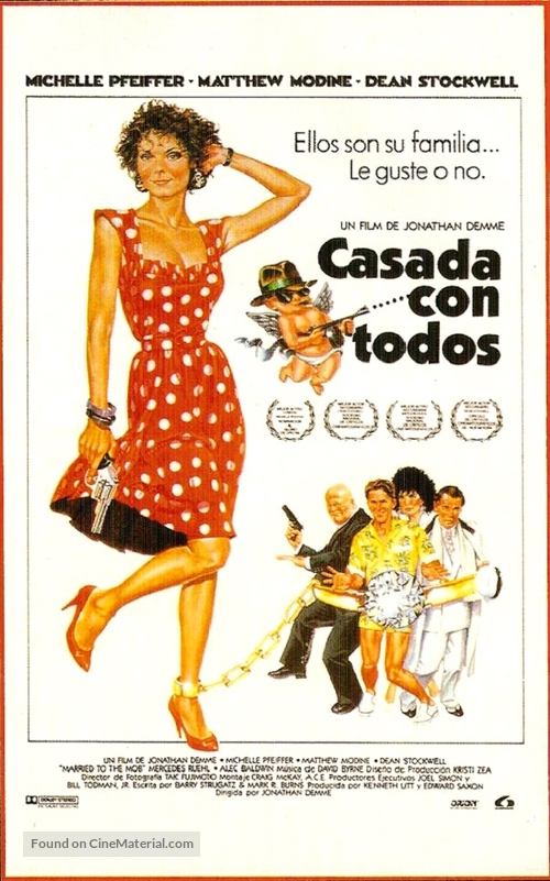 Married to the Mob - Spanish Movie Poster