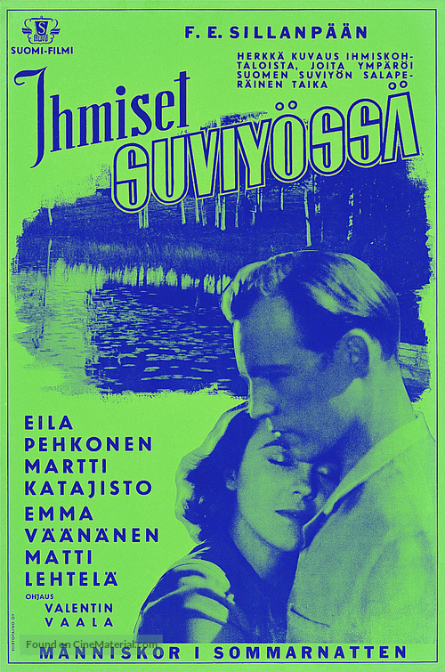 Ihmiset suviy&ouml;ss&auml; - Finnish Movie Poster
