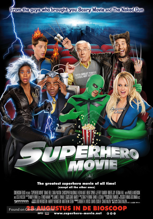 Superhero Movie - Dutch Movie Poster