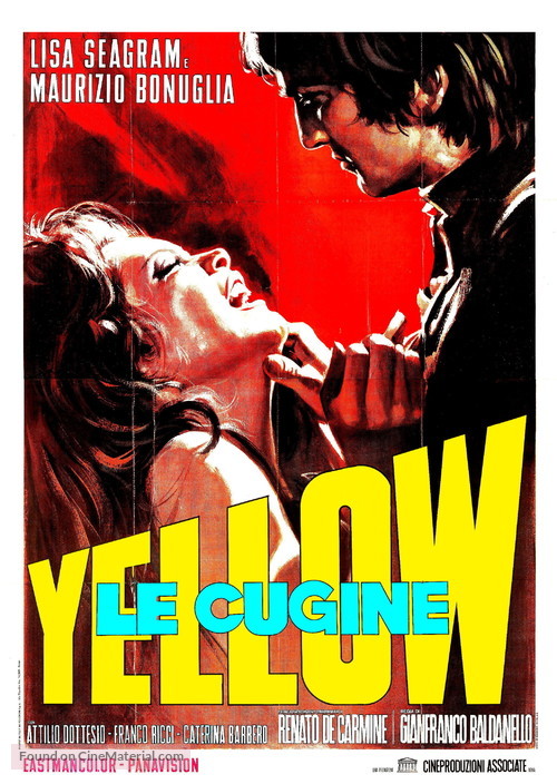 Yellow: le cugine - Italian Movie Poster
