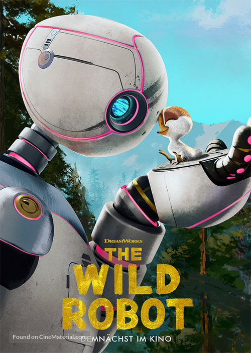 The Wild Robot - Swiss Movie Poster