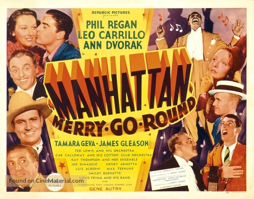 Manhattan Merry-Go-Round - Movie Poster