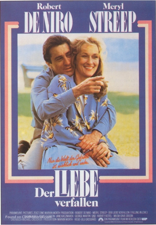 Falling in Love - German Movie Poster
