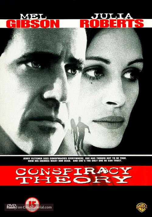 Conspiracy Theory - British DVD movie cover