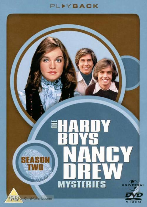 &quot;The Hardy Boys/Nancy Drew Mysteries&quot; - British DVD movie cover