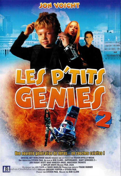 SuperBabies: Baby Geniuses 2 - French DVD movie cover