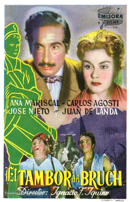 El tambor del Bruch - Spanish Movie Poster