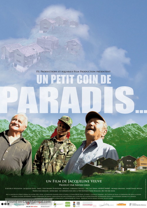 Un petit coin de paradis - Swiss Movie Poster