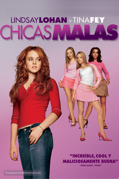 Mean Girls - Spanish DVD movie cover