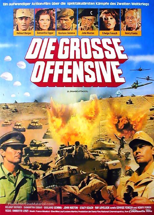 Grande attacco, Il - German Movie Poster