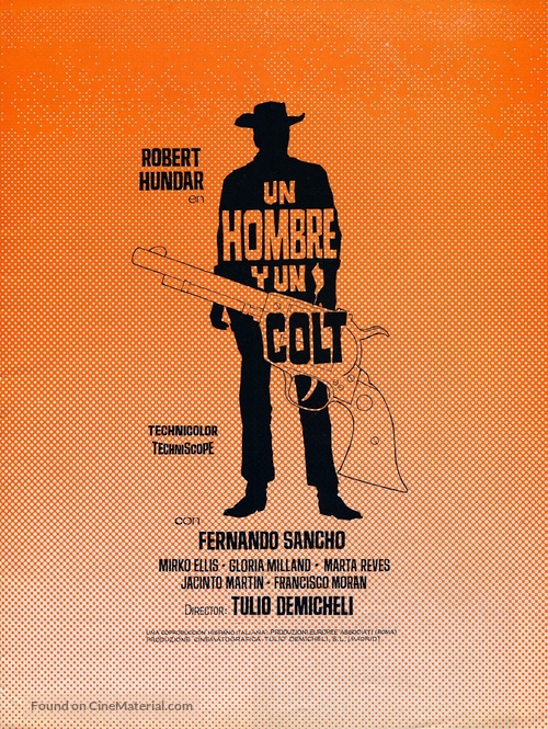 Un hombre y un colt - Spanish poster