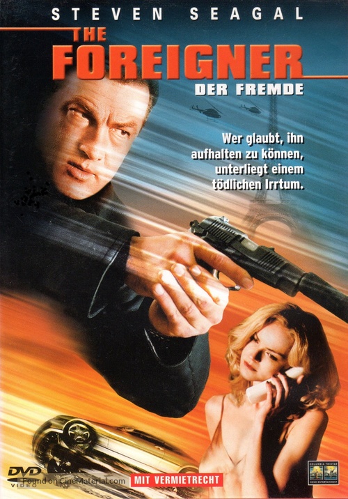 The Foreigner - German DVD movie cover